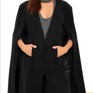 Mink Pink Brand Black Cape